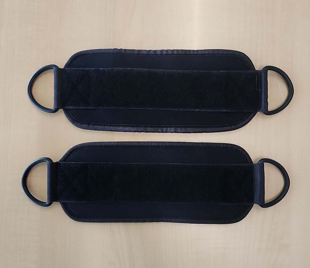 Gymreapers Training Bundle Ankle Straps, Lifting Straps, LG Weightlifting Belt - Picture 5 of 10